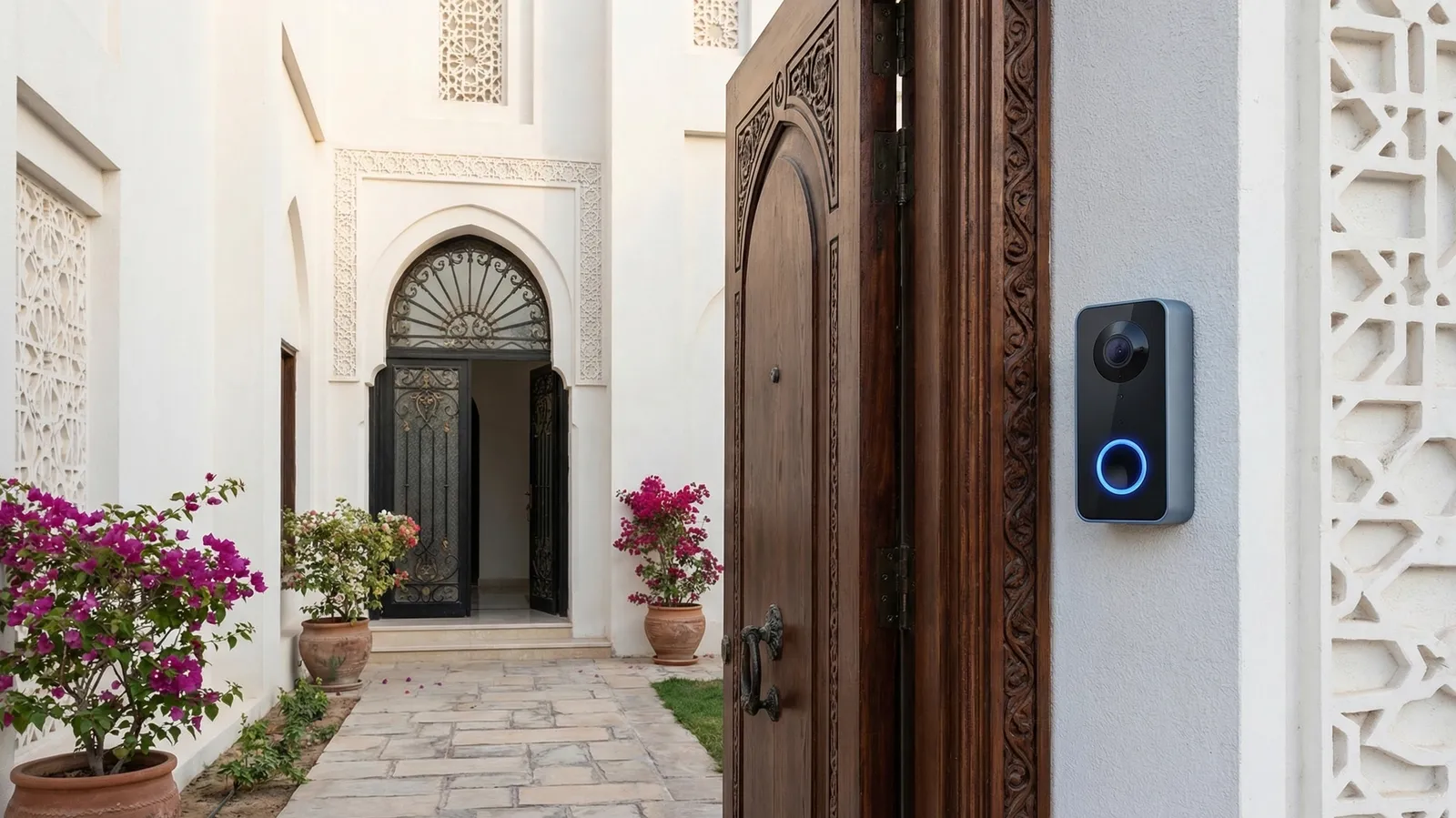 كاميرات الباب الذكية (Video Doorbell): دليل شامل لاختيار جرس الباب المرئي