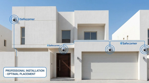 أفضل أماكن تركيب كاميرات المراقبة في المنزل - دليل شامل 2026