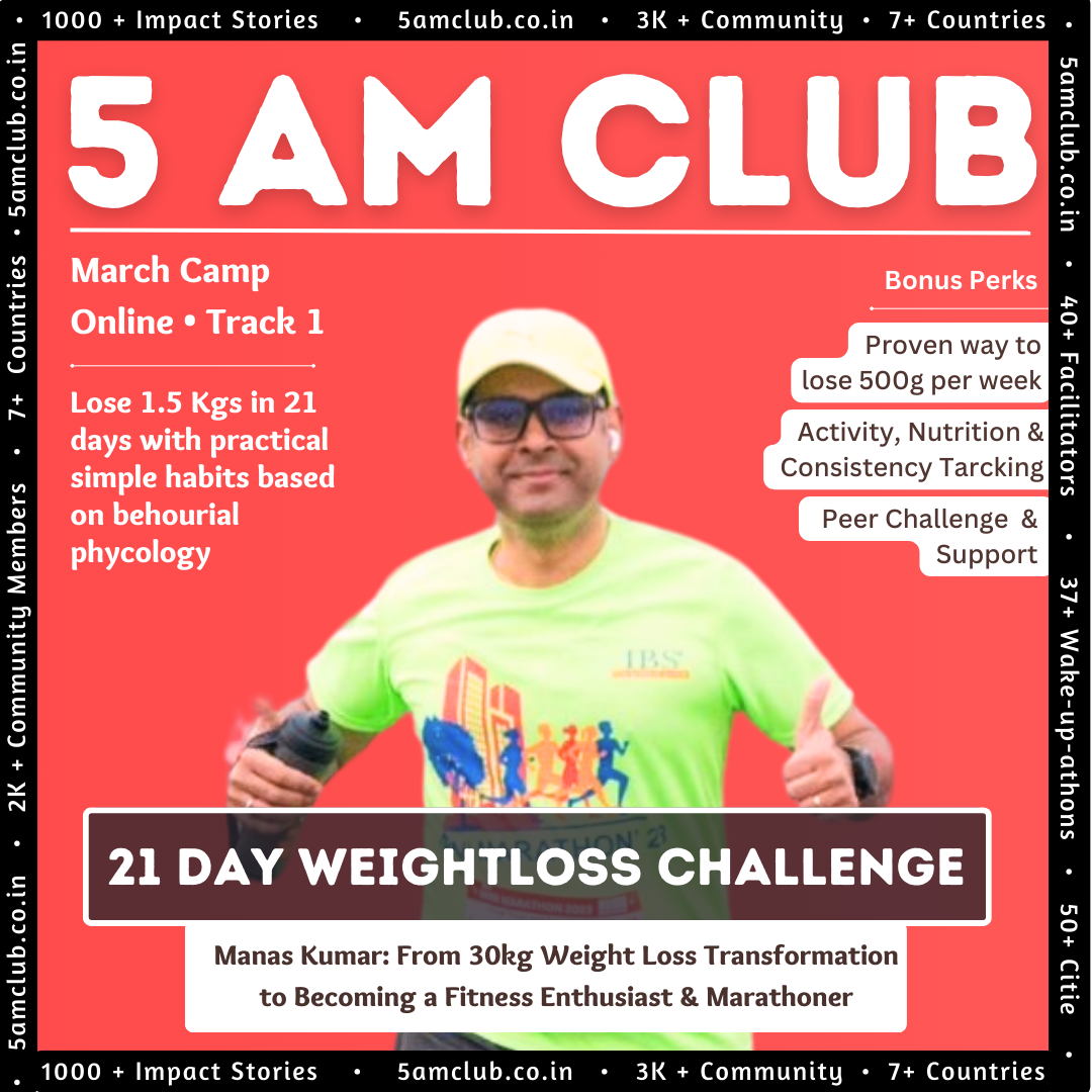21 day Weightloss challenge 