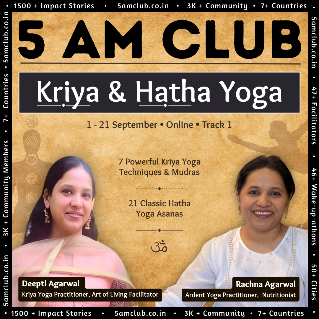 Kriya and Hatha Yoga