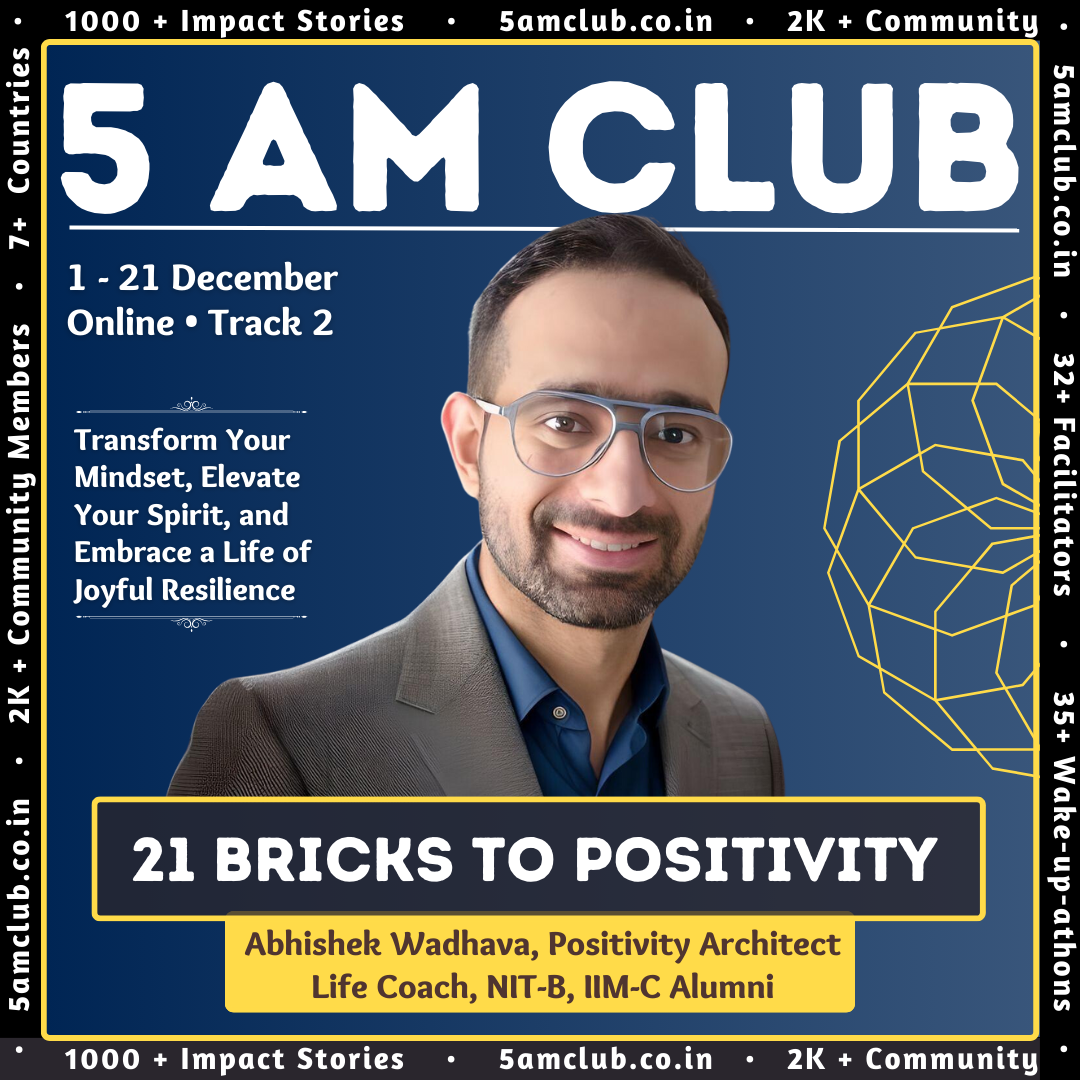 21 Bricks to positivity 