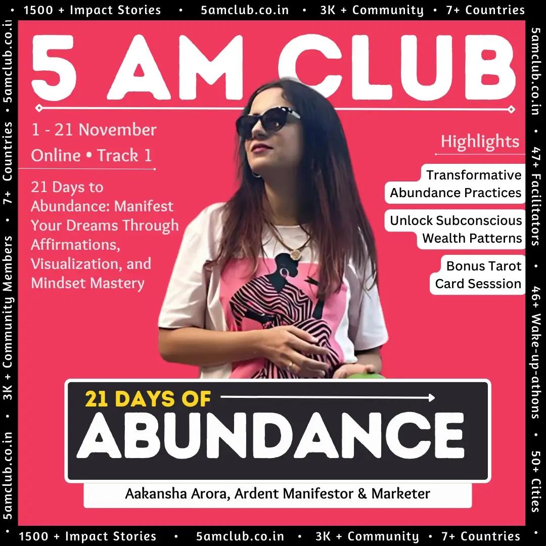 21 Days of Abundance