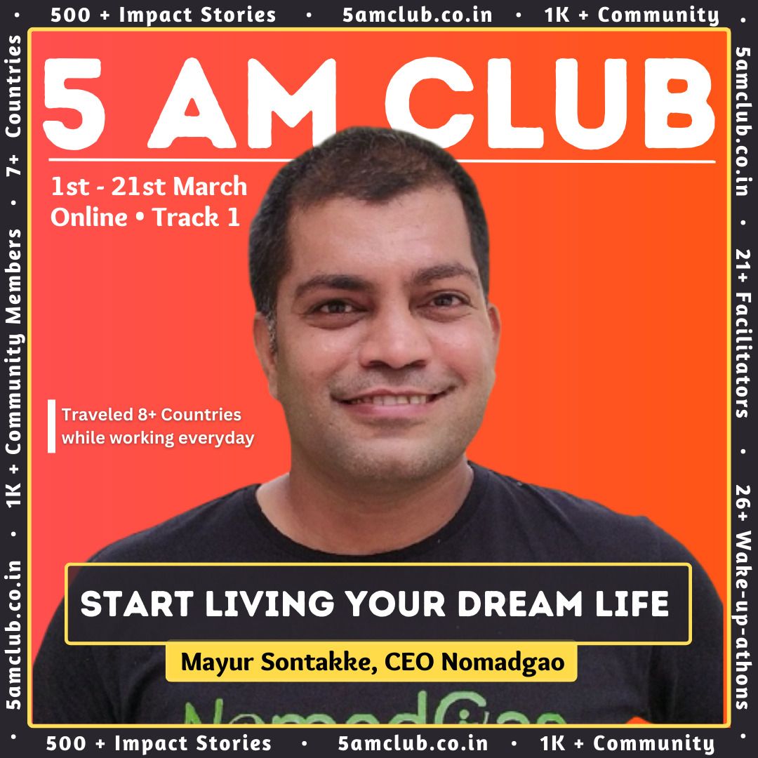 Start living your dream life