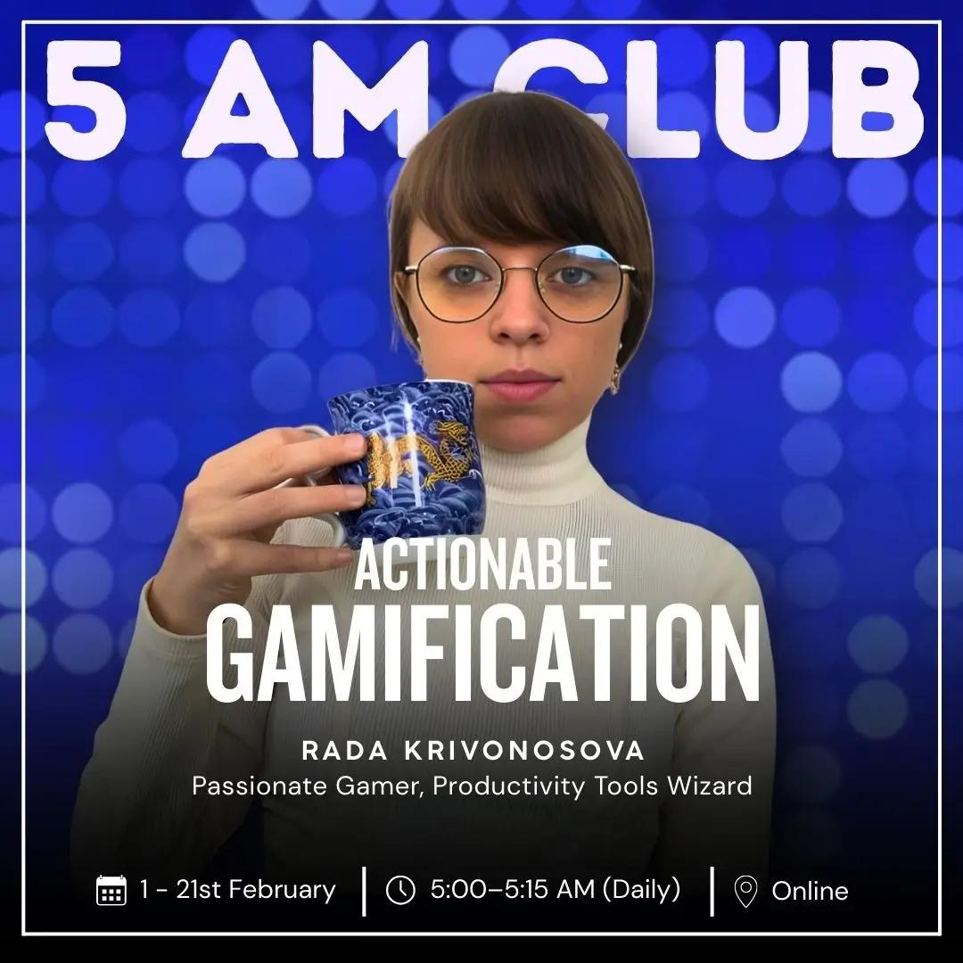 Actionable Gamification