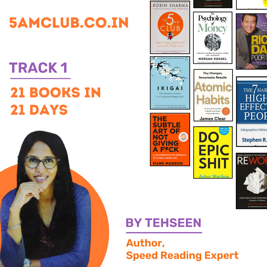 21 Books in 21 days