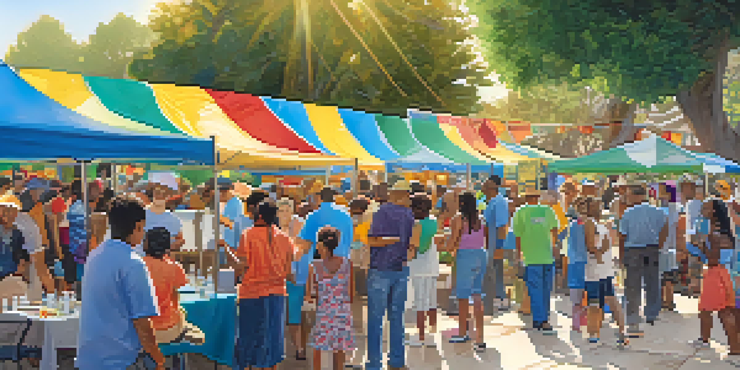 A community event in Pasadena where residents exchange old fixtures for water-efficient models, highlighting engagement in water conservation.