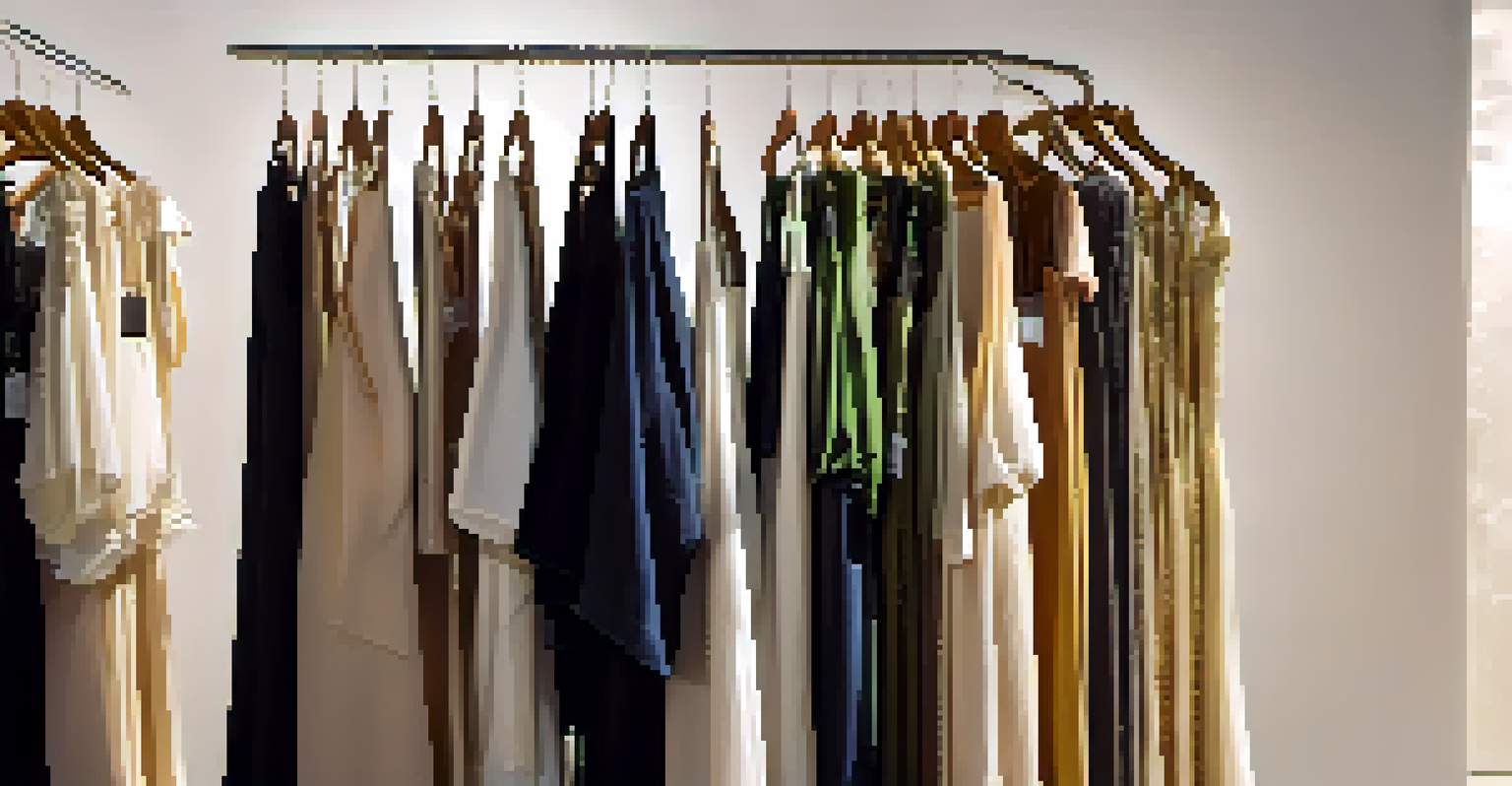 A close-up view of sustainable fashion designs on display at Pasadena Fashion Week, highlighting eco-friendly materials.