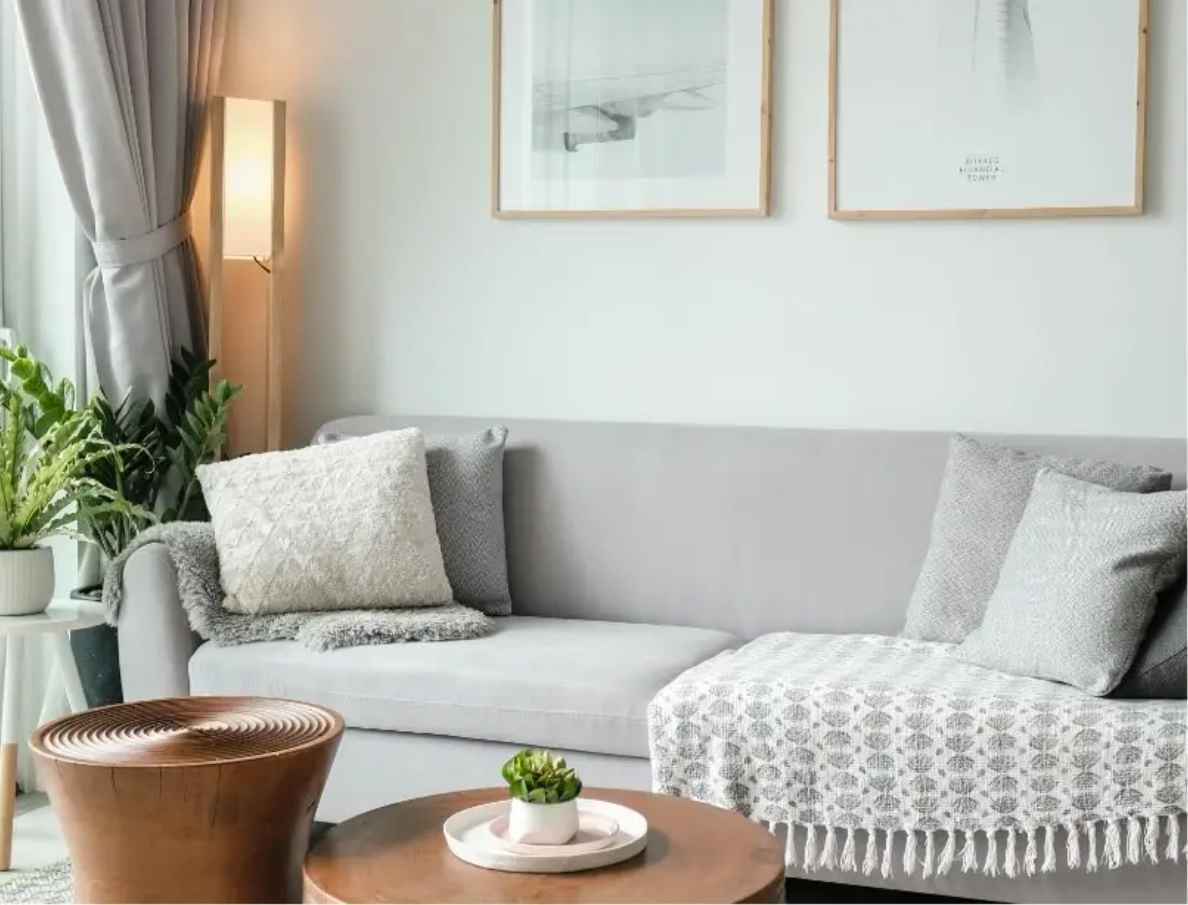 Living room with couch