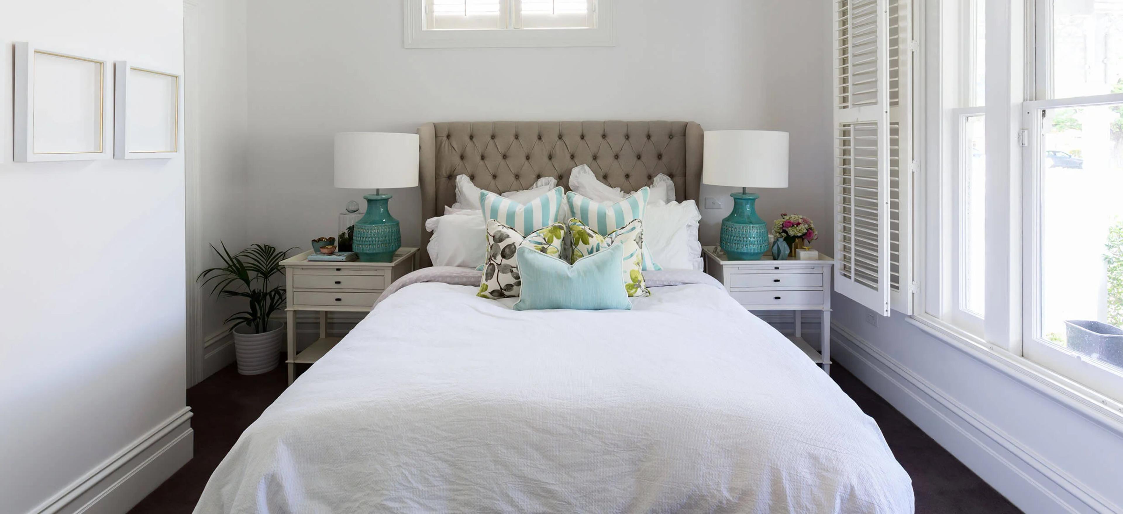 Ariel view of suburban streets