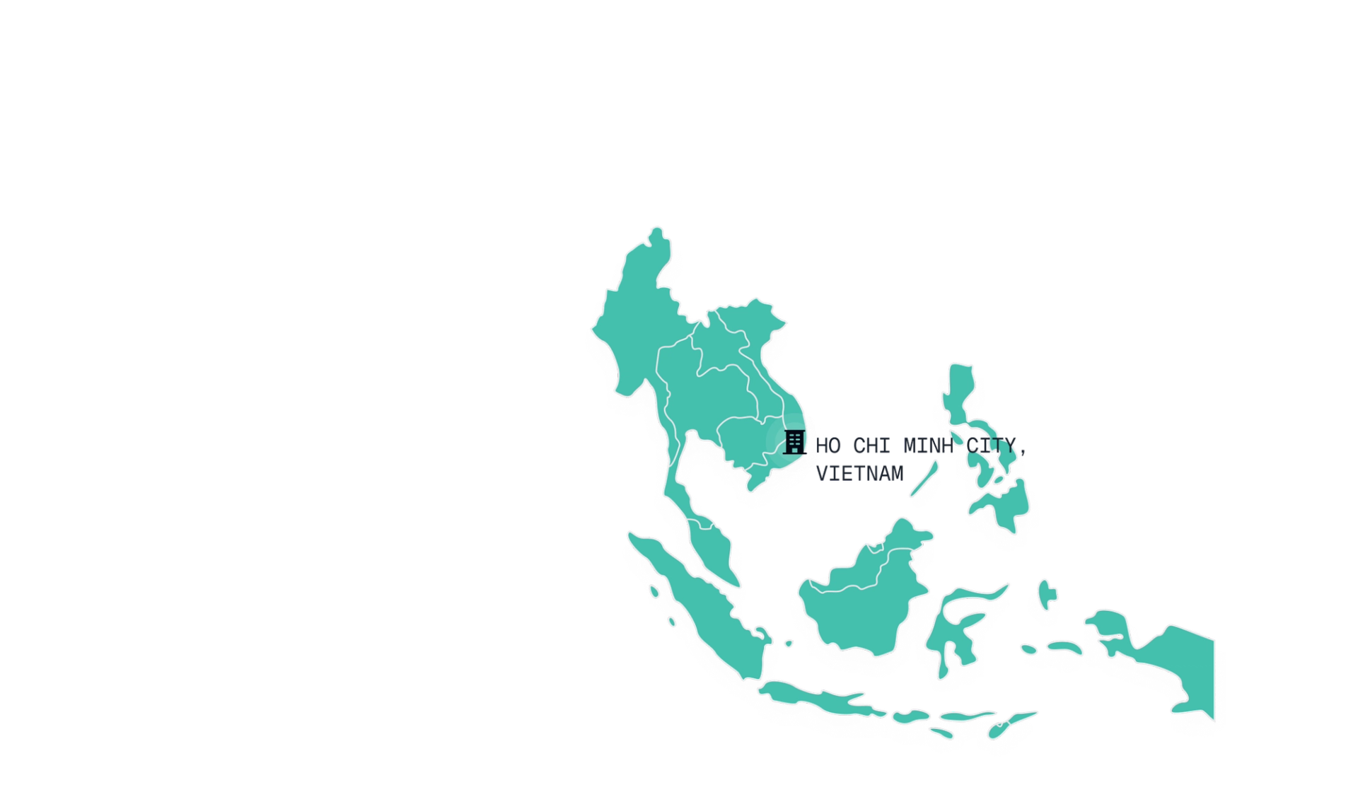 Map layer for Southeast Asia