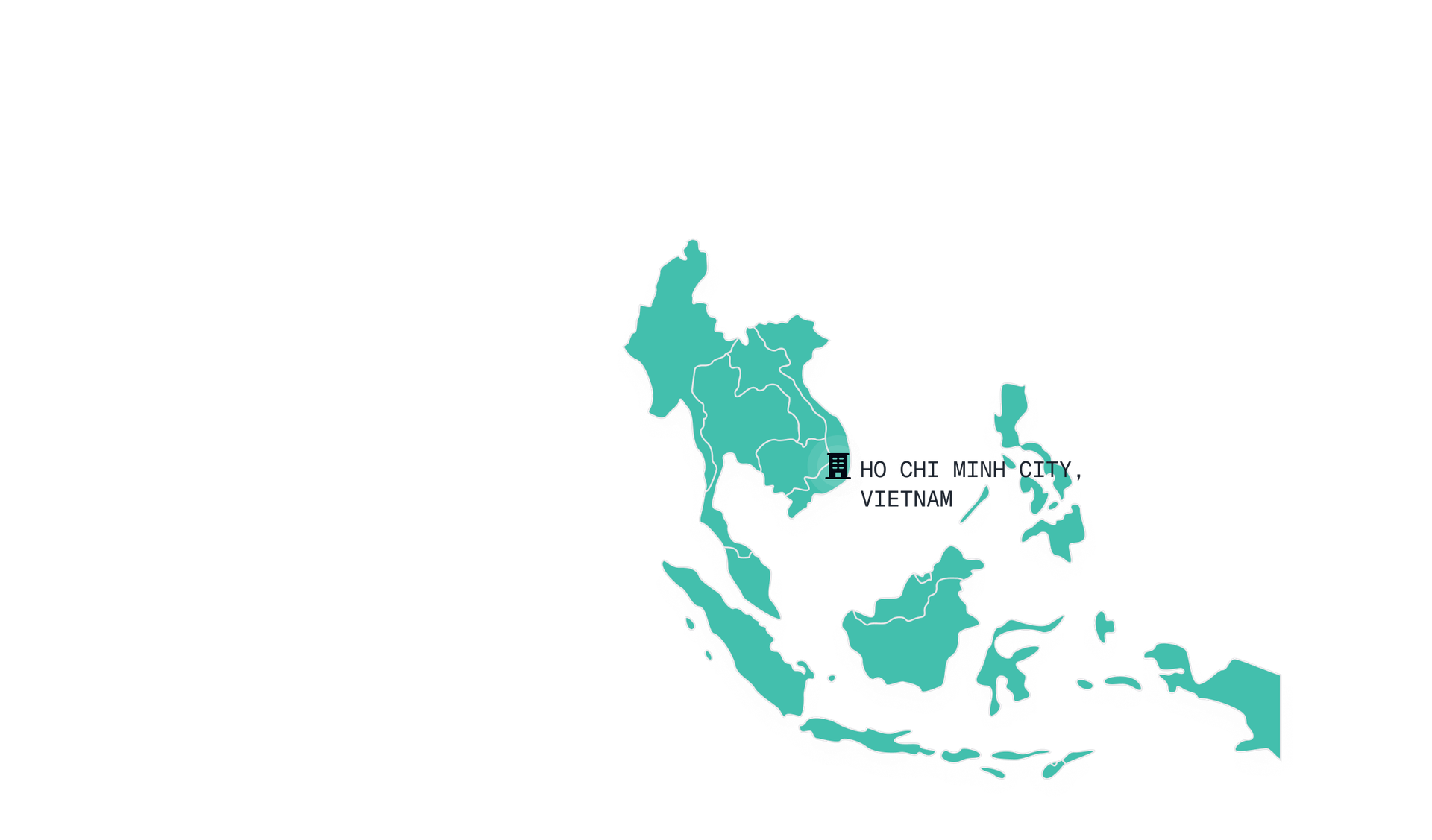 Map layer for Southeast Asia