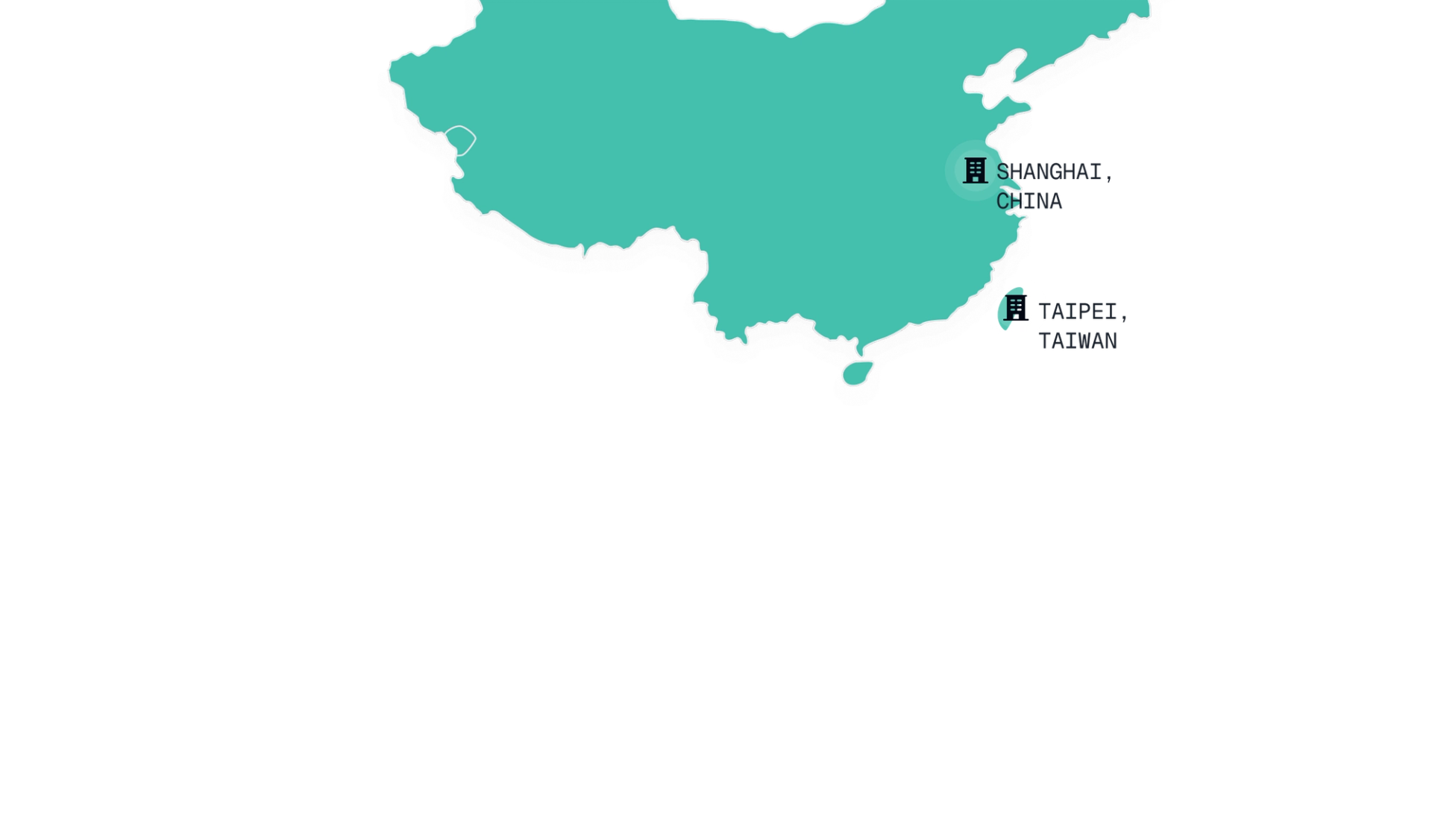 Map layer for China