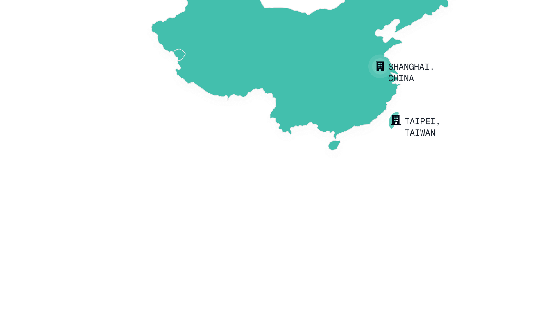 Map layer for China