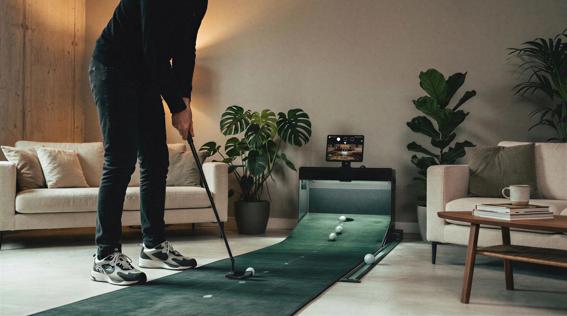 PUTTR Smart Putting Green - Product Photography