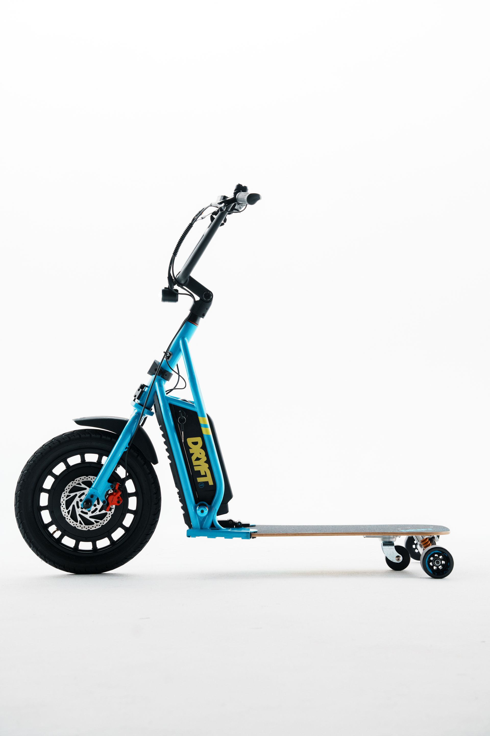 scooter with large wheel
