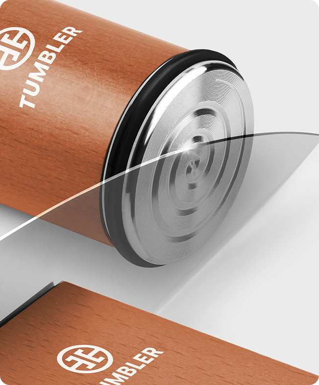 tumbler knie sharpner