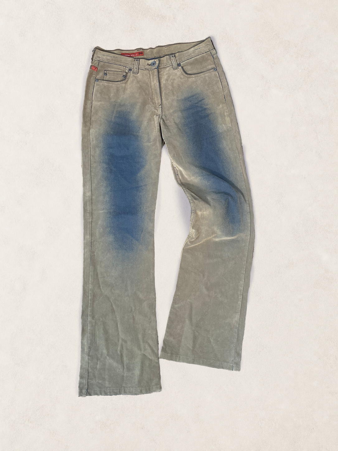 Pantalon cuir de daim