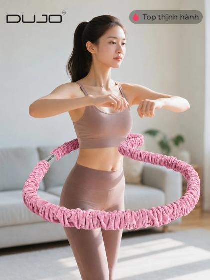 Vòng Lắc Eo Massage Bọc Nhung Cao Cấp