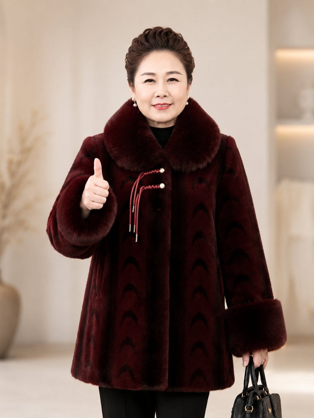 Áo khoác Nhung dài ấm - gửi trọn yêu thương cho mẹ