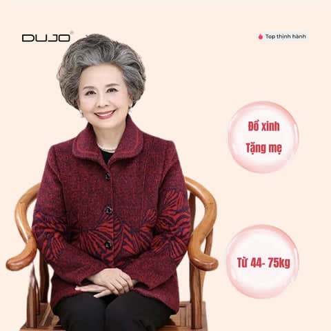 Áo khoác tặng mẹ dịp Tết