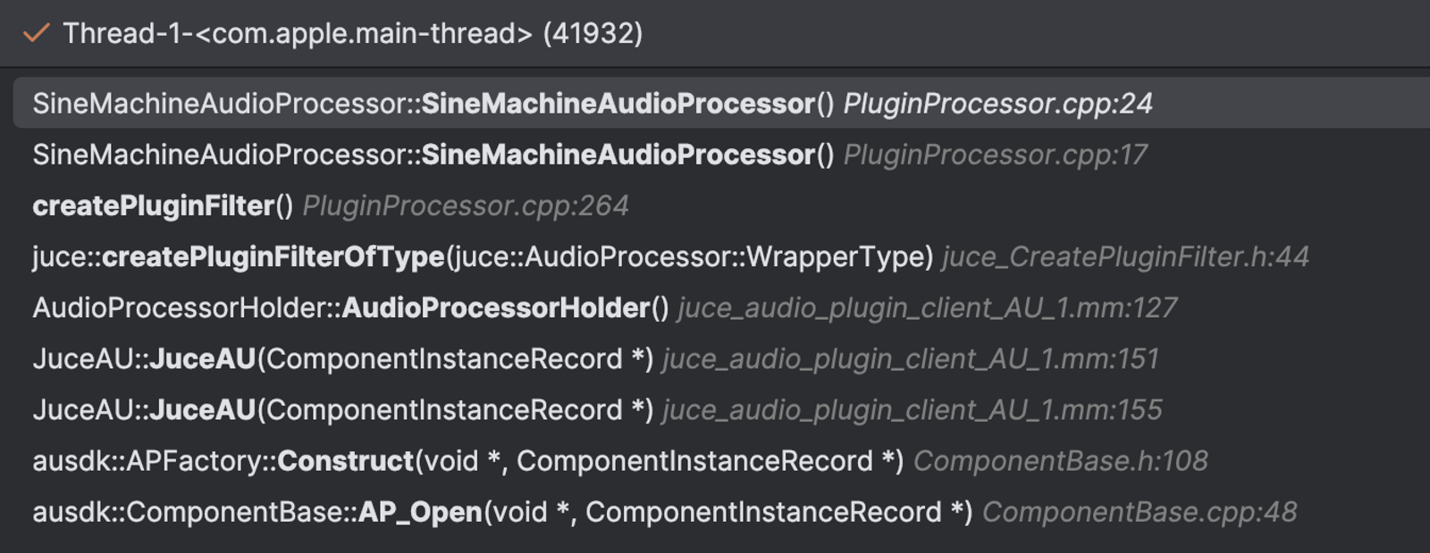 Debugging your Audio Unit plugin with auvaltool (aka auval) | Moonbase