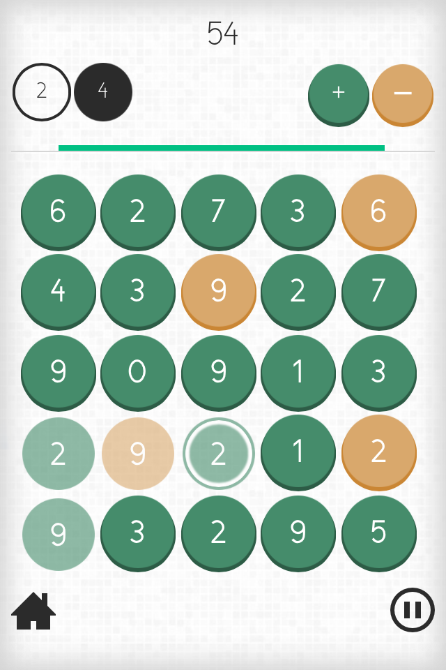 Screenshot from Mathematap game