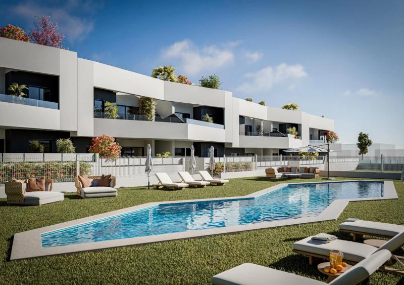 Moderne, nieuw gebouwde bungalows in San Miguel de Salinas met 3 gemeenschappelijke zwembaden