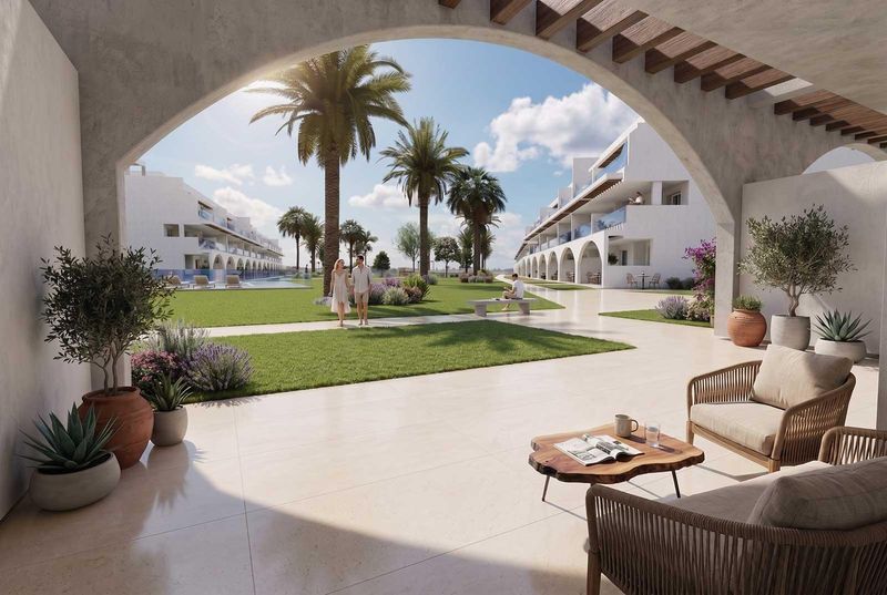 Nieuwbouwwoningen vlakbij het strand in Vera Playa, Costa de Almería