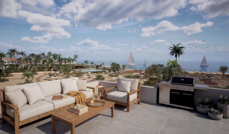 Luxe vakantieappartementen en villa’s met privéstrand aan de kust van Vera Playa-Almería