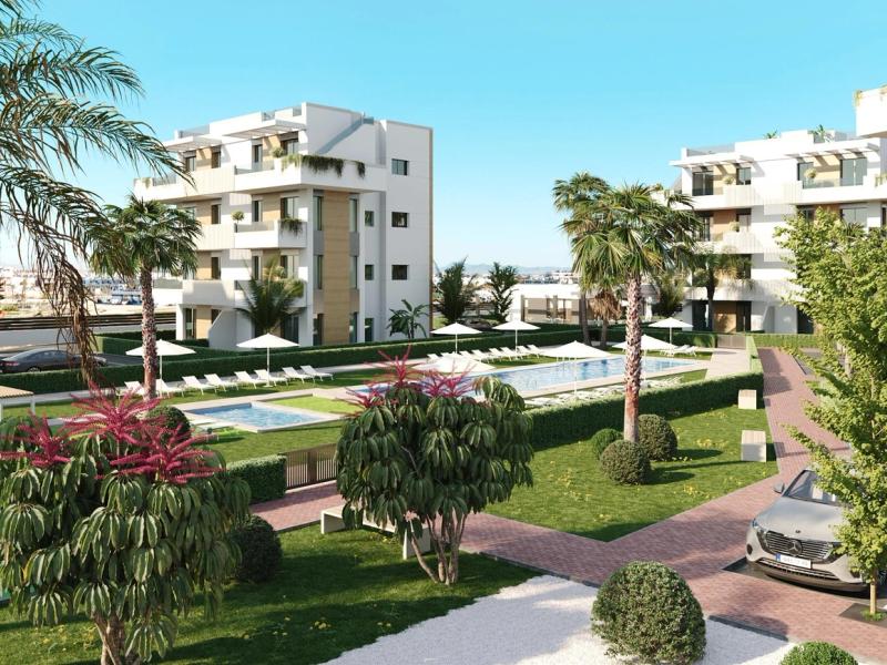 New-build tourist apartments in Santa Rosalía Lake and Life Resort, Costa Cálida