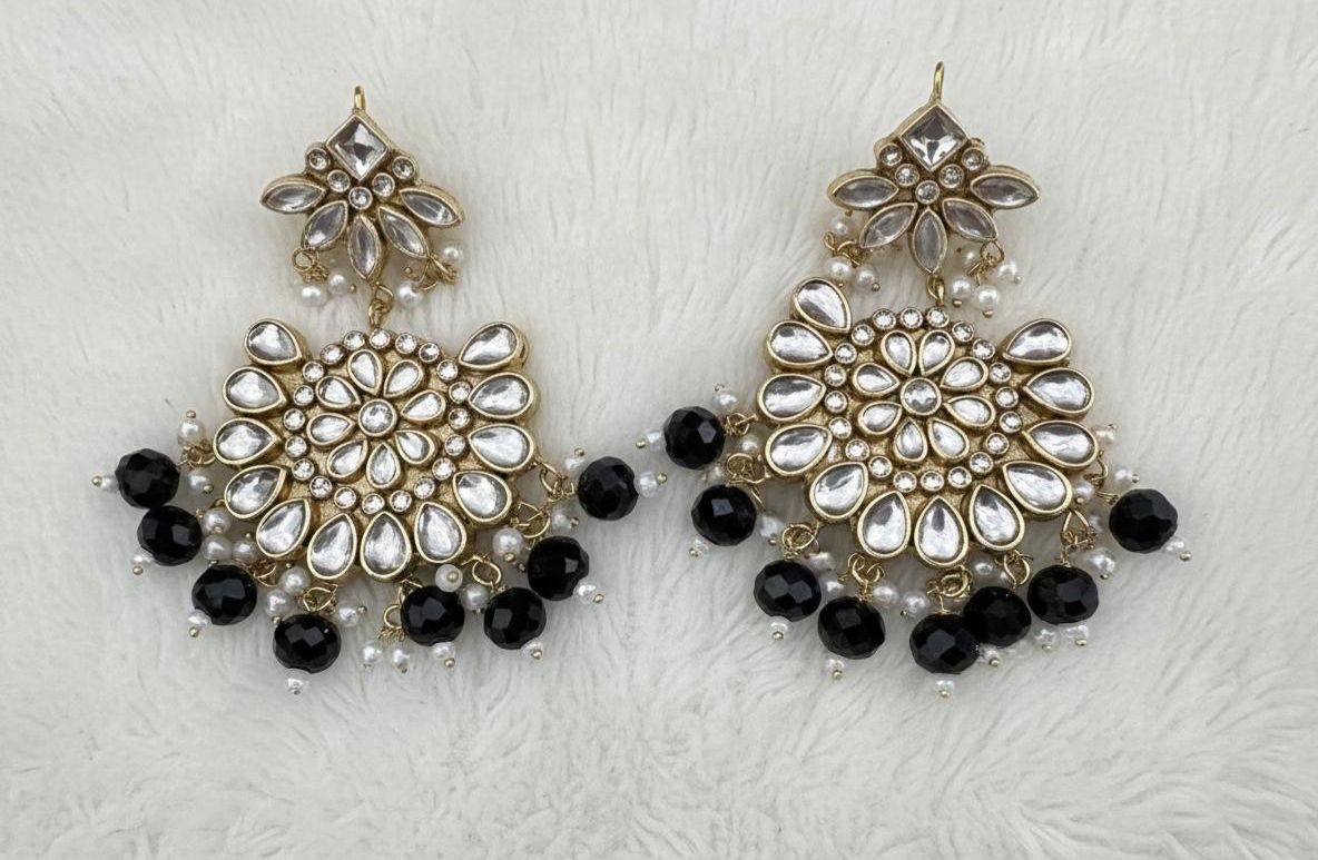 Pearl Petal Earrings