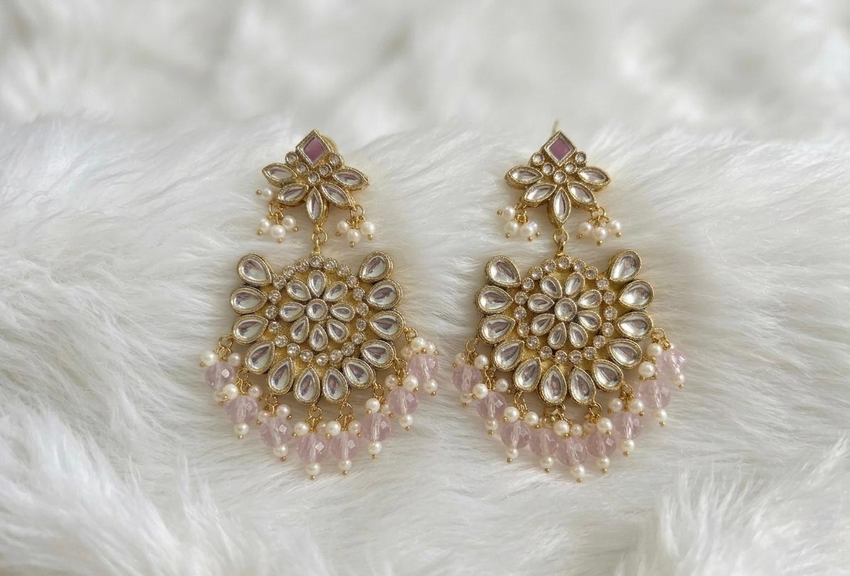Pearl Petal Earrings