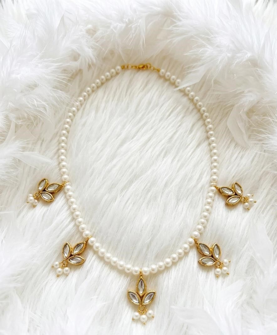 Chandni Leaf Drop Set