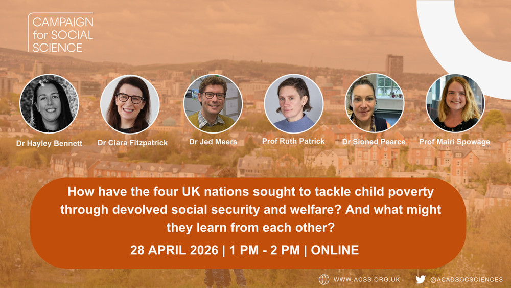 How have the four UK nations sought to tackle child poverty through devolved social security and welfare? And what might they learn from each other?
