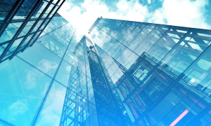 UK Corporate Intelligence - glass office building