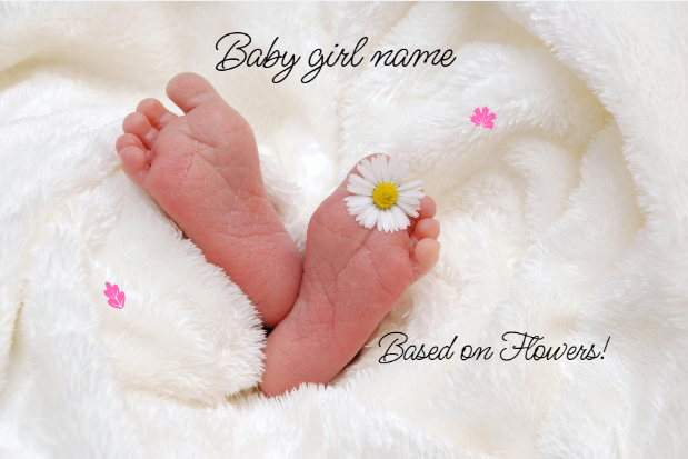 Beautiful Baby Girl Names Inspired by Flowers | BabyNameNestlings
