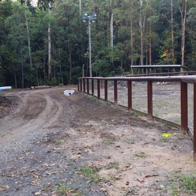 Training Field Progress Shot