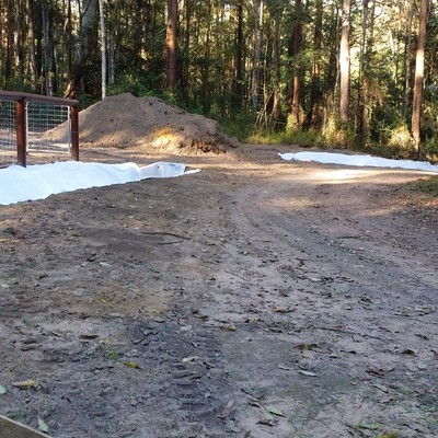 Training Field Progress Shot