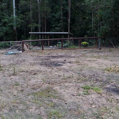 Training Field Progress Shot