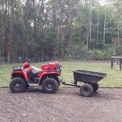 Training Field Progress Shot