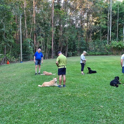 Group Class at Training Field
