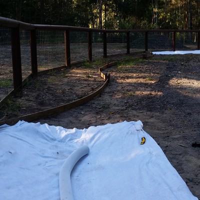 Training Field Progress Shot