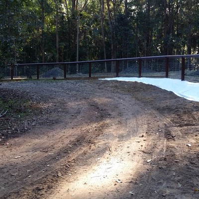 Training Field Progress Shot