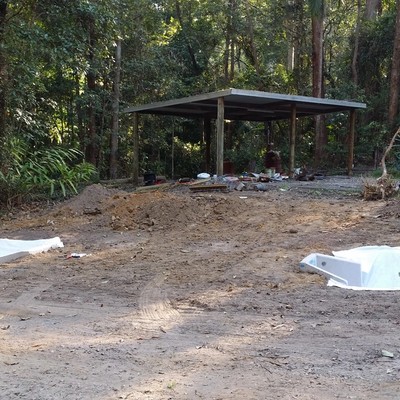 Training Field Progress Shot