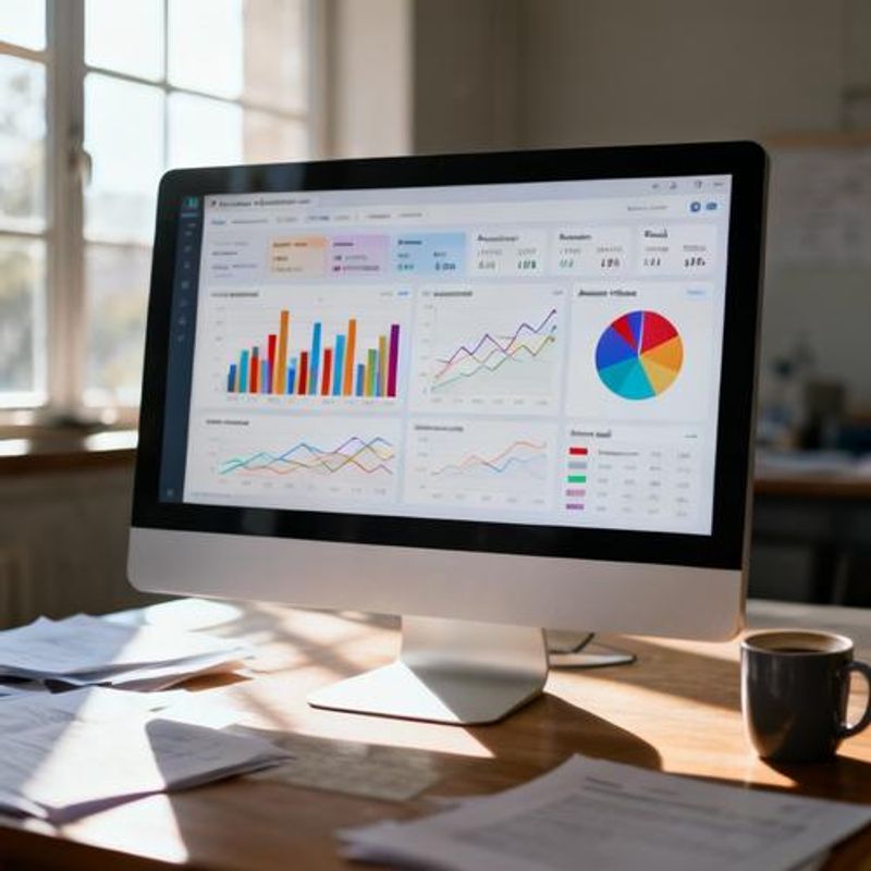 Scientific data visualization dashboard showing machine learning model performance metrics