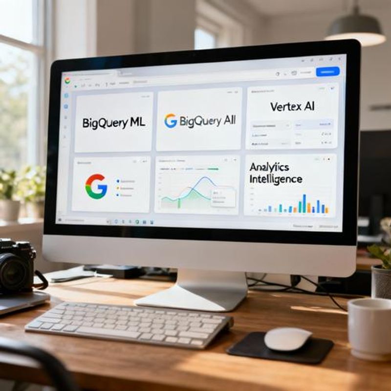 Overview dashboard showing various Google AI tools icons and interfaces