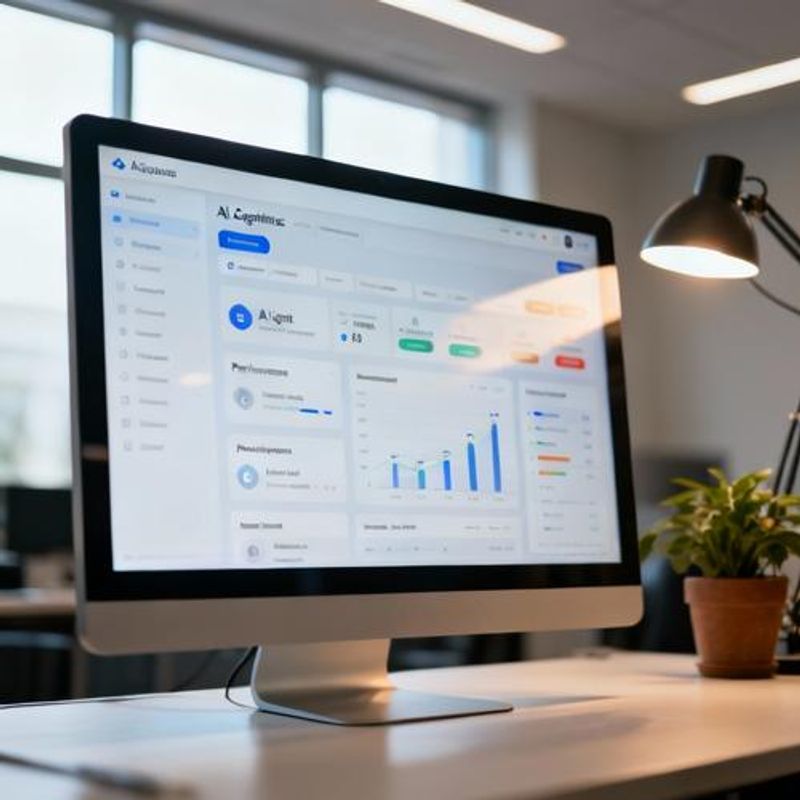 Organized dashboard showing categorized AI agents with performance indicators