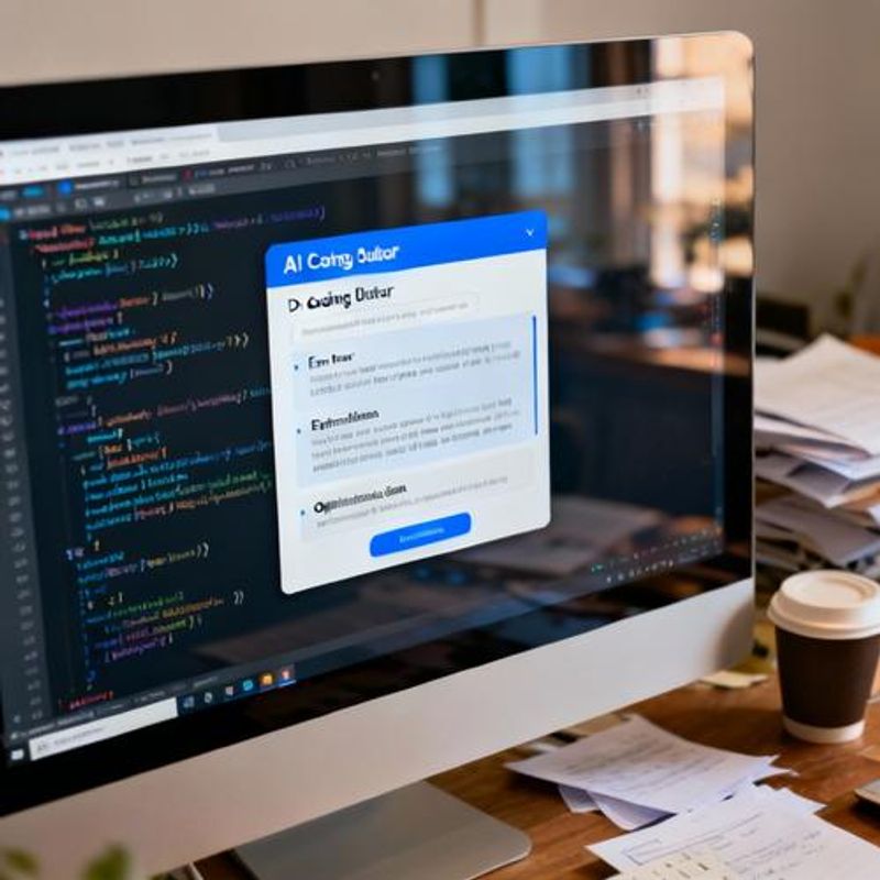 AI coding tutor interface showing code suggestions and explanations in real-time