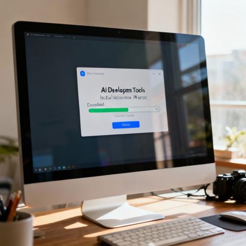 Step-by-step installation process of AI development tools