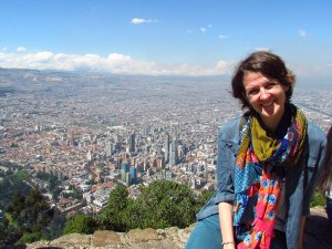 Bogota Colombia uitzichtpunt